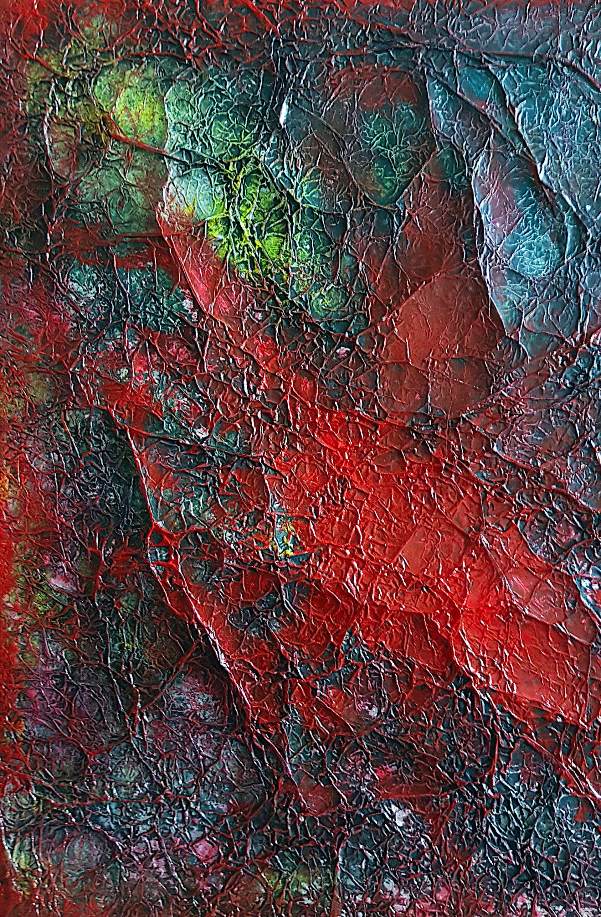 Galerie Hans Peter Wühler Inseln Acryl/Gel/Folie auf Leinwand hpw 2017 ca. 30 x 40 cm Original: 125,00 € (sold) Replikatdruck auf Leinwand 30 x 40 cm: 60,00 € Bild-Nr.: 03-015