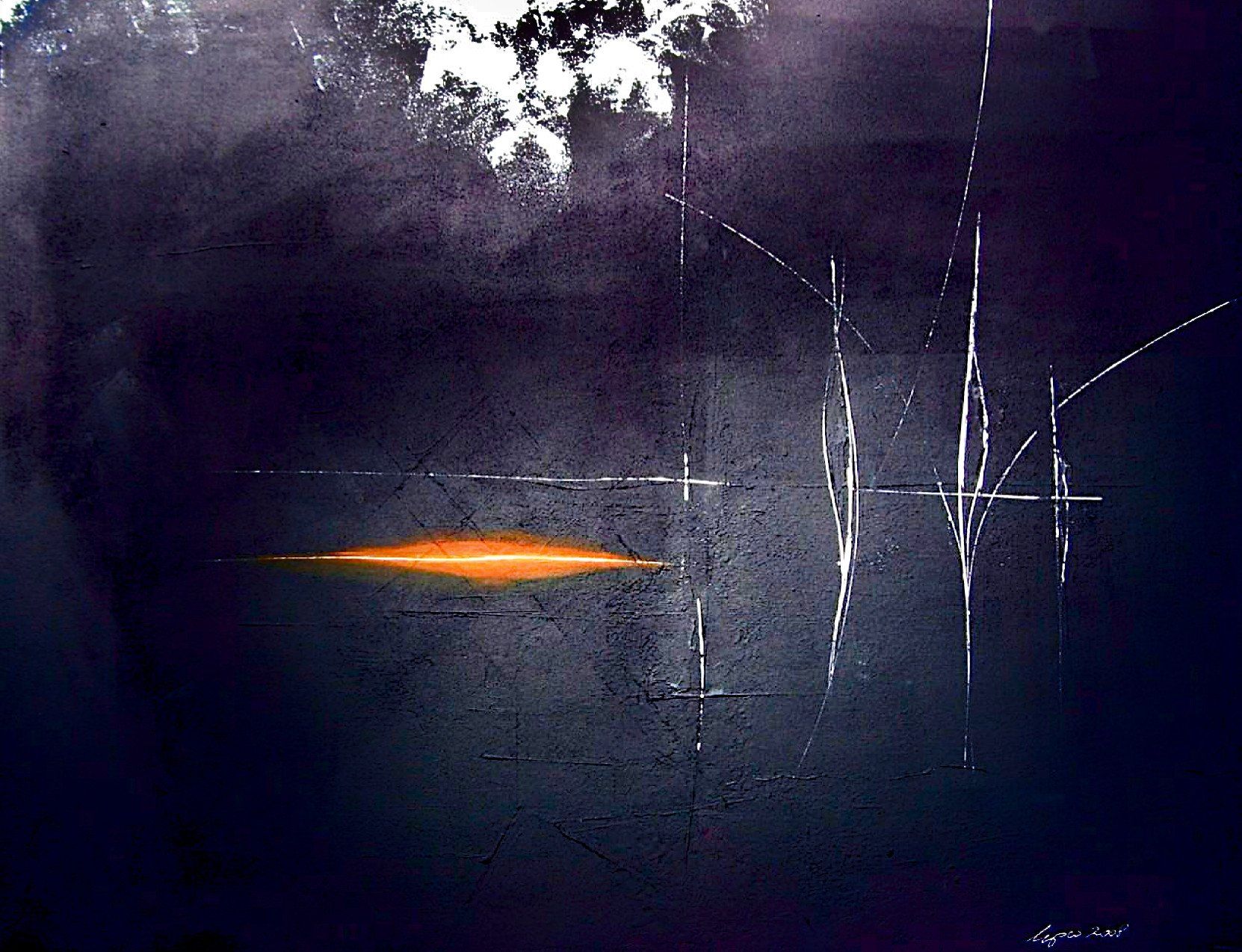 Galerie Hans Peter Wühler Segel Acryl/Gel auf Leinwand hpw 2008 ca. 80 x 60 cm Original: 445,00 € (sold) Replikatdruck auf Leinwand 80 x 60 cm: 90,00 € Bild-Nr.: 05-011