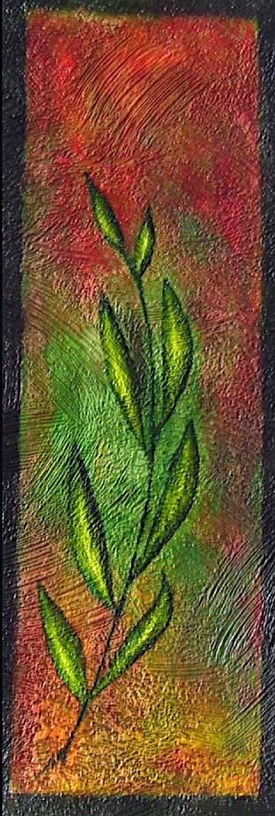 Galerie Hans Peter Wühler Zweig Acryl auf Zeichenkarton hpw 2000 ca. 10 x 30 cm Original: 30,00 € (sold) Replikatdruck auf Anfrage Bild-Nr.: 05-020