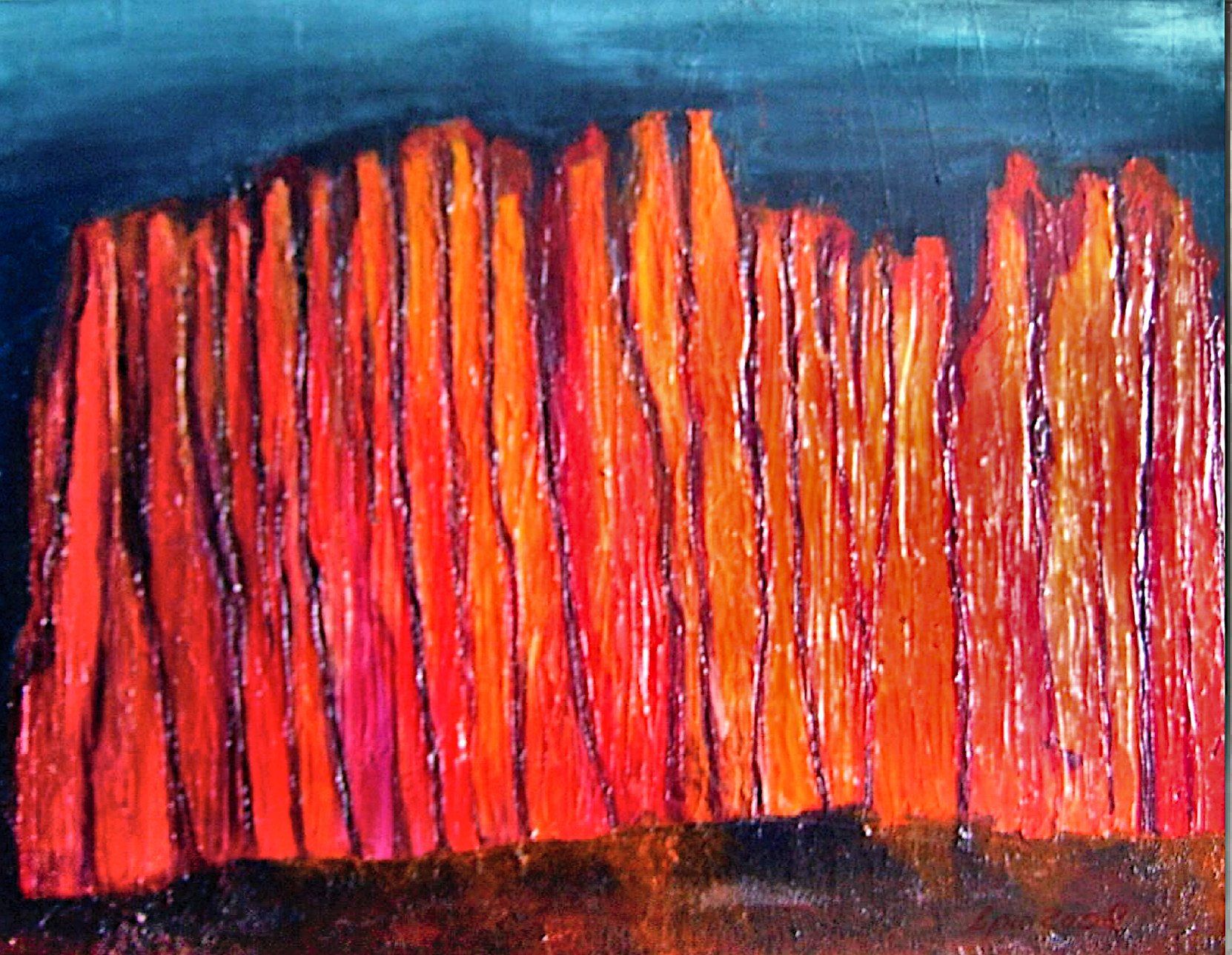 Galerie Hans Peter Wühler Stones Brice Acryl/Gel auf Leinwand hpw 2008 ca. 80 x 60 cm Original: 345,00 € Replikatdruck auf Leinwand 60 x 80 cm: 90,00 € Bild-Nr.: 06-001