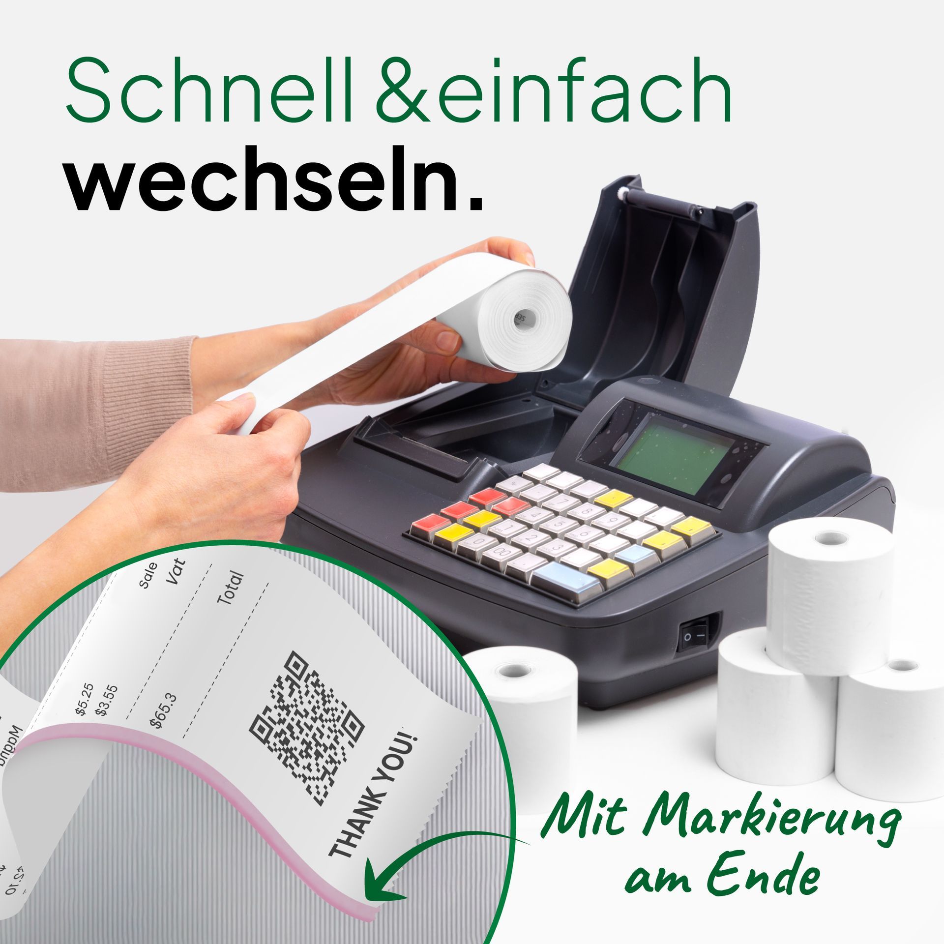 Thermorollen für Waagen Unsere Waagenrollen