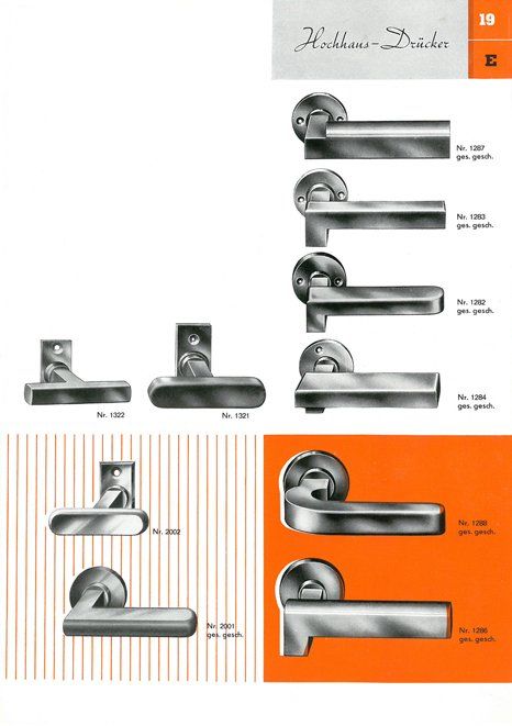 Auszug aus dem GENO-Katalog, 1935 GENO-Katalog, 1935