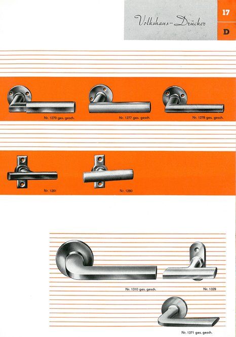 Auszug aus dem GENO-Katalog, 1935 GENO-Katalog, 1935