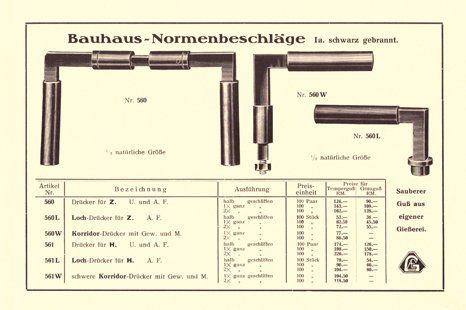 August Engels Auszug aus Baubeschlagkatalog B 31, 1931 August Engels Auszug aus Baubeschlagkatalog B 31, 1931