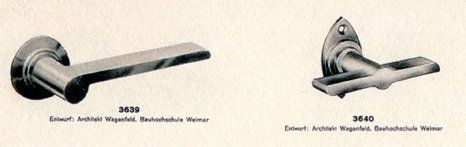 Auszug aus dem Loevy-Katalog Nr. 6, 1930 Wagenfeld-Drücker im Loevy-Katalog Nr. 6, 1930