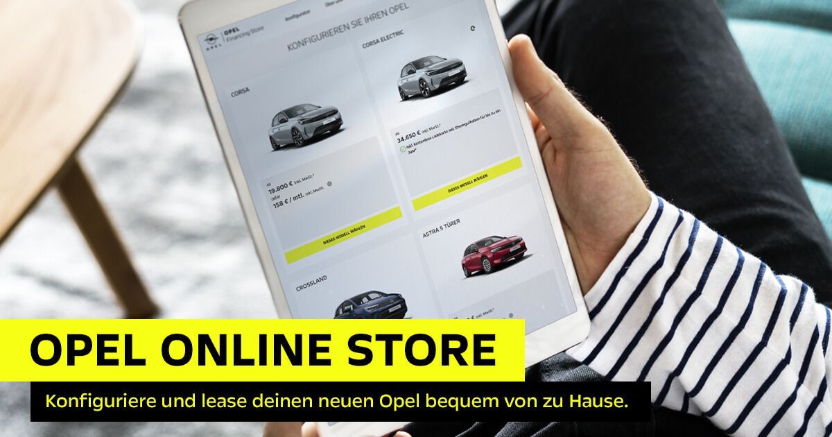 Opel Online Store