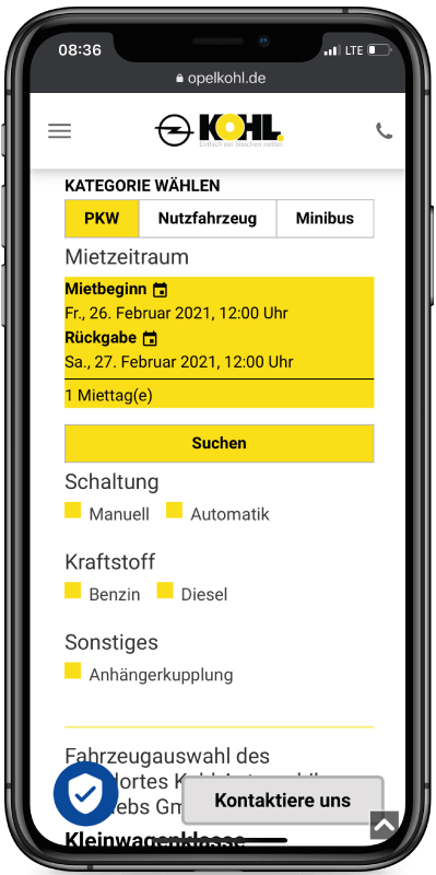 LEIKO Onlinebuchung LEIKO Onlinebuchung