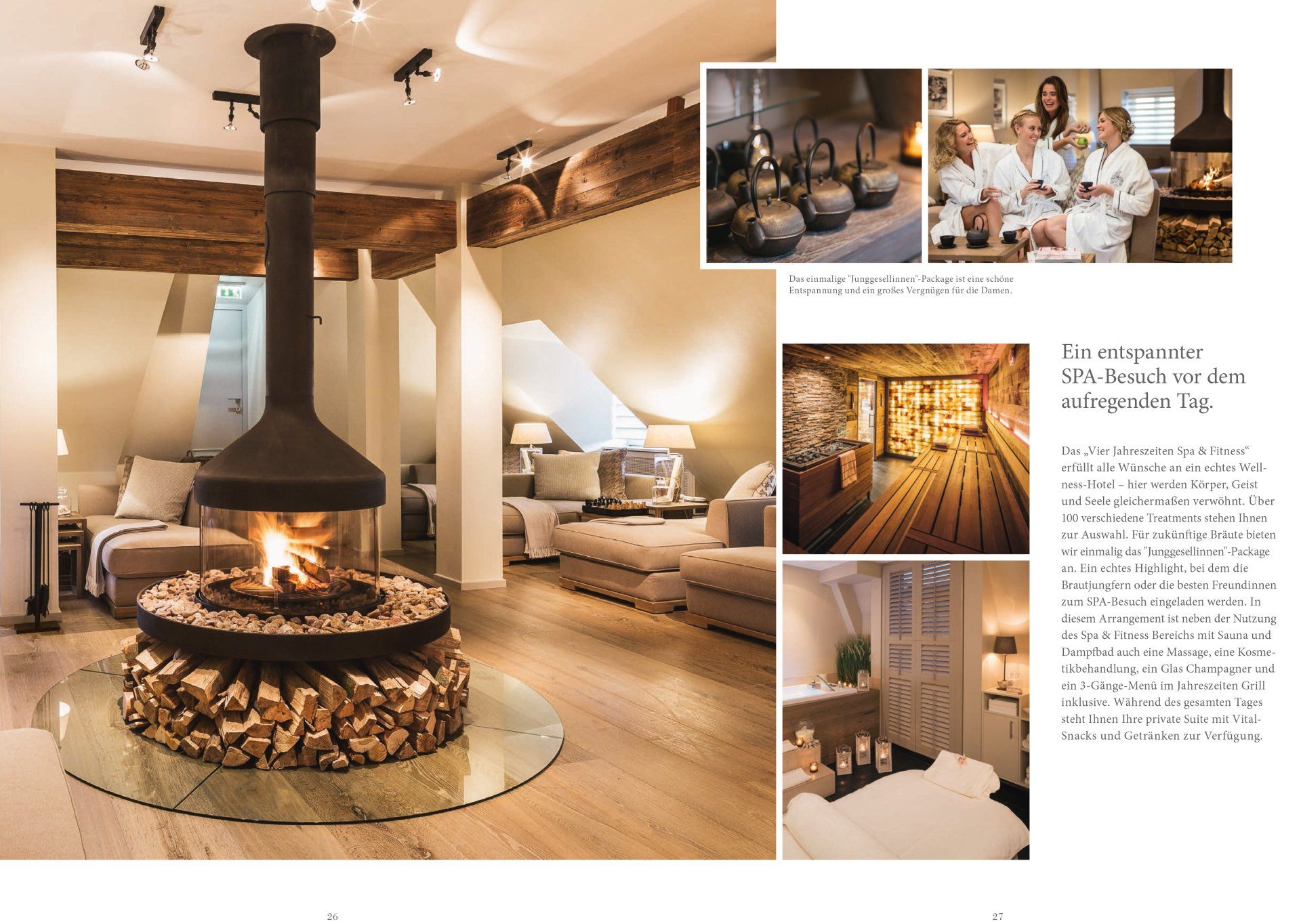 Broschüre Hotel Vier Jahreszeiten