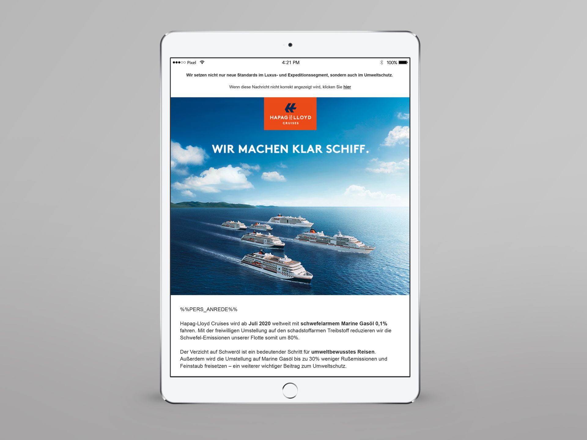 Newsletter-Texte