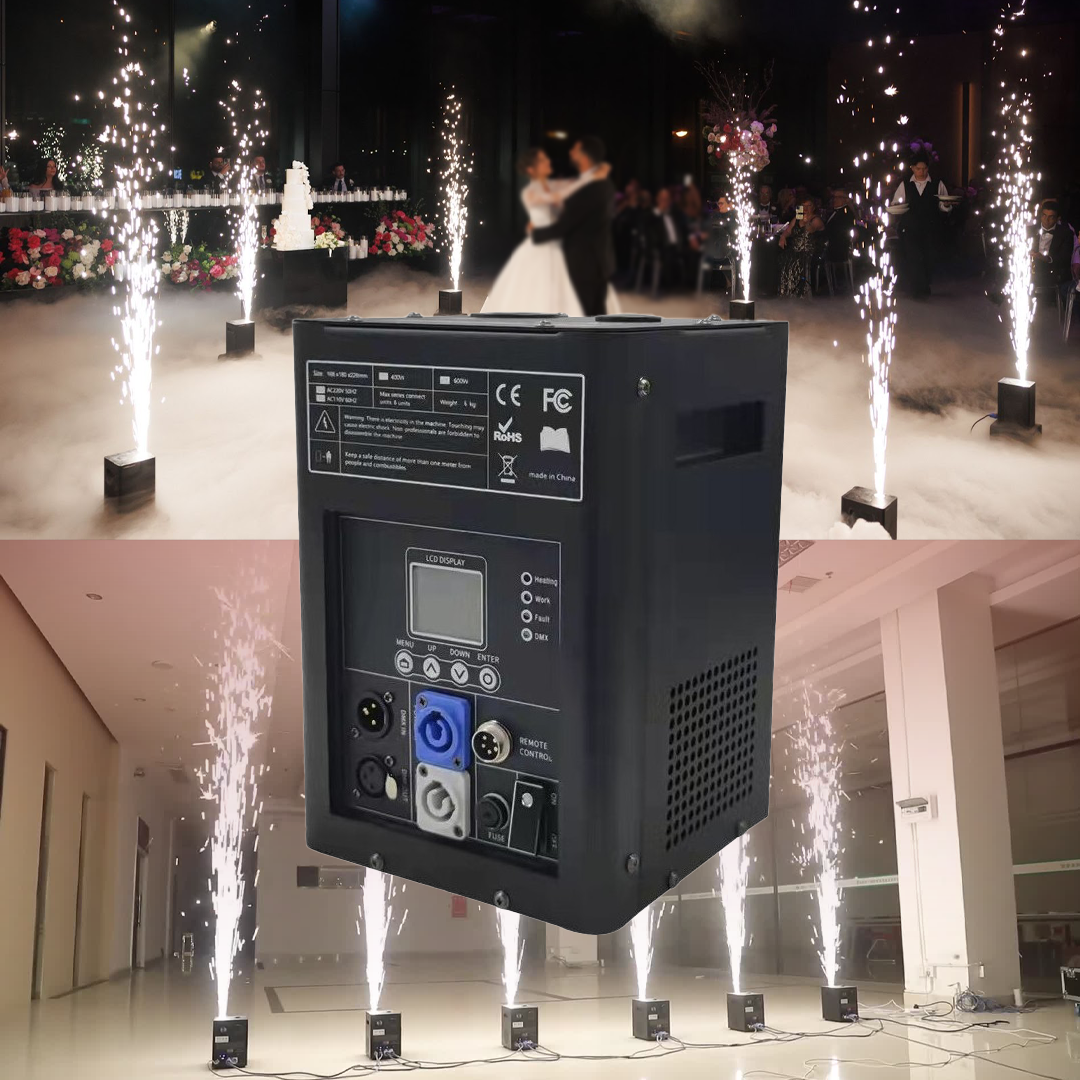 Cold Sparkle, Kaltfeuerwerk, Granulat, Pyrotechnik, Pyrotechnik, Fontaine, Lichteffekt für Hochzeit, Bühne, Live-Events