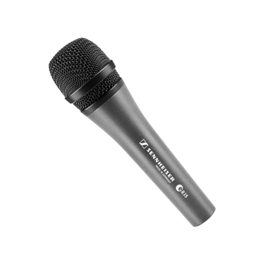 Sennheiser e835 – Dynamisches Gesangsmikrofon mit klarer Stimmwiedergabe und robuster Bauweise Mieten