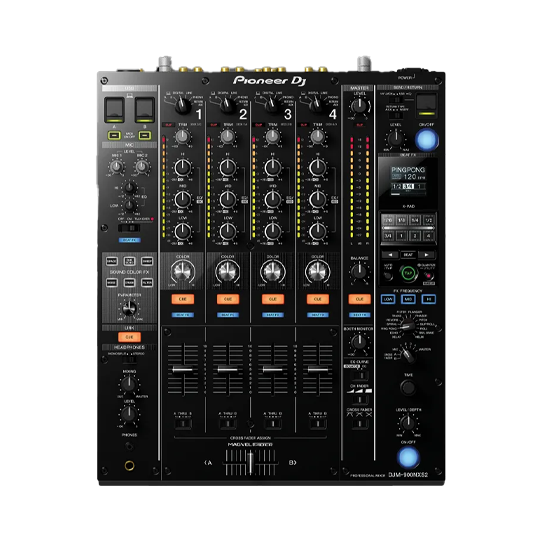 Pioneer DJ DJM-900NXS2 – Leistungsstarkes DJ-Mischpult mit präziser Soundsteuerung und innovativen Features Mieten