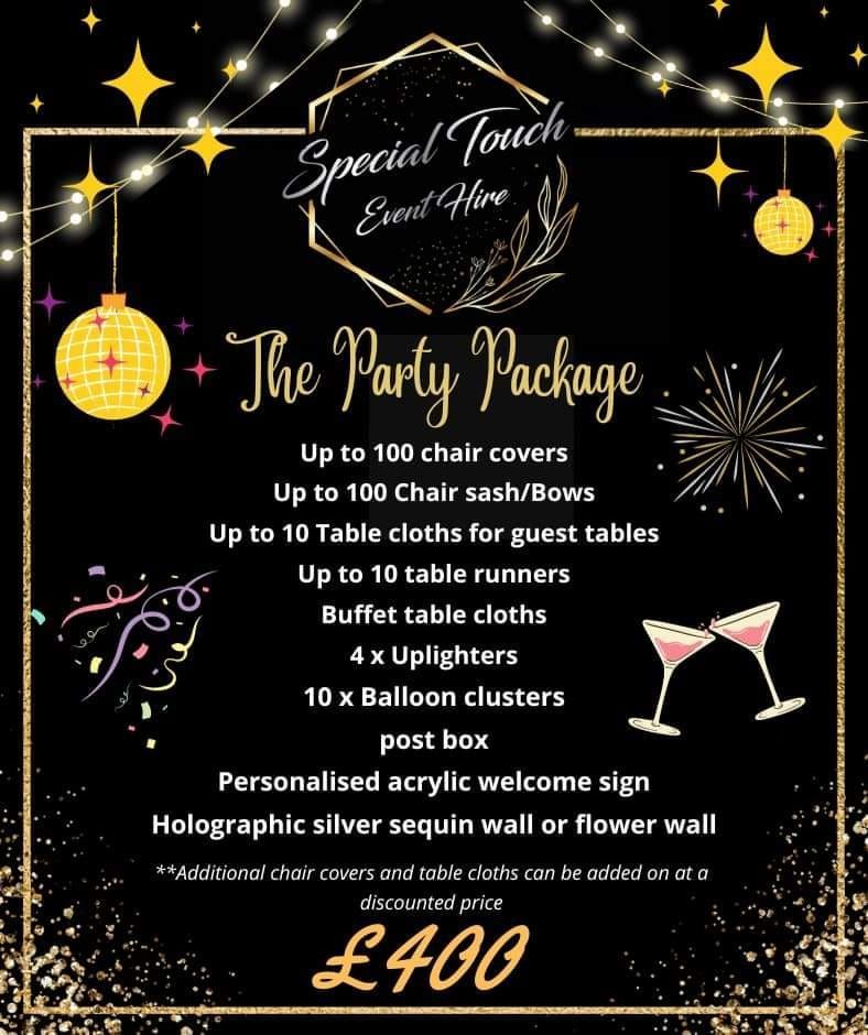 The party package offer