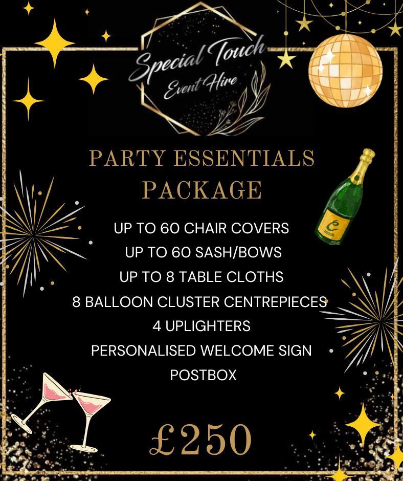 Party essentials package deal