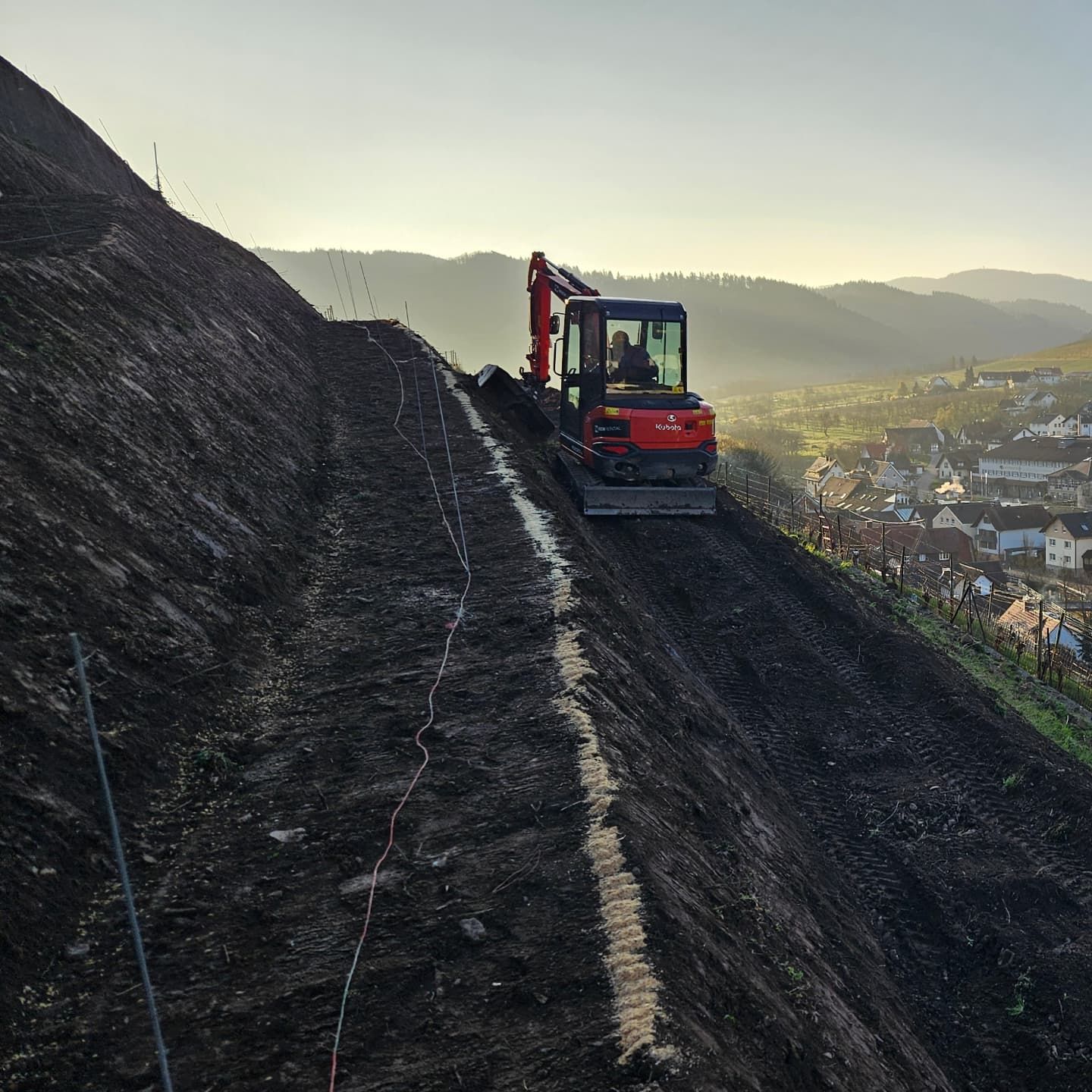 Rebterrassierung Durbach Steinberg