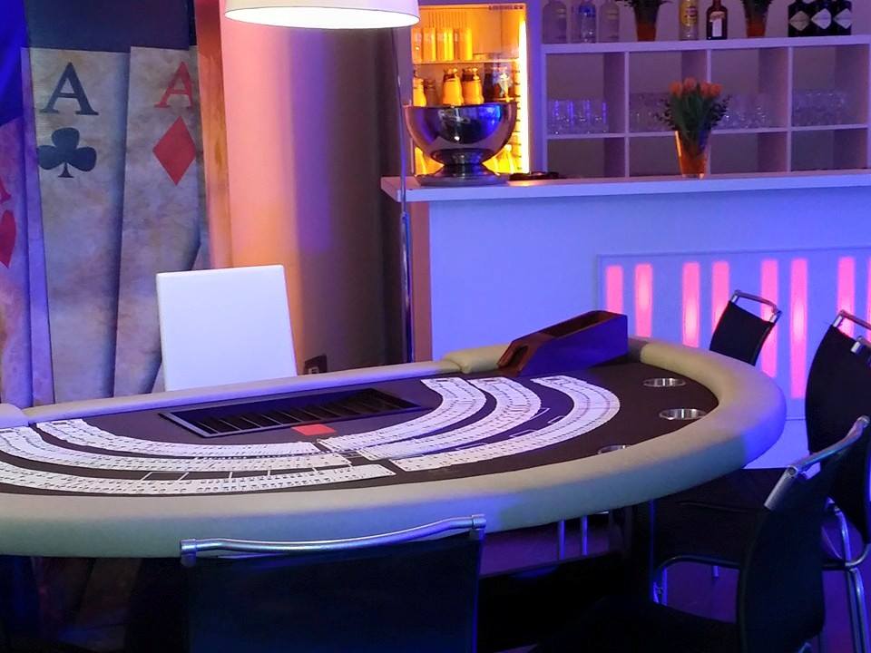 Black-Jack und Croupiers