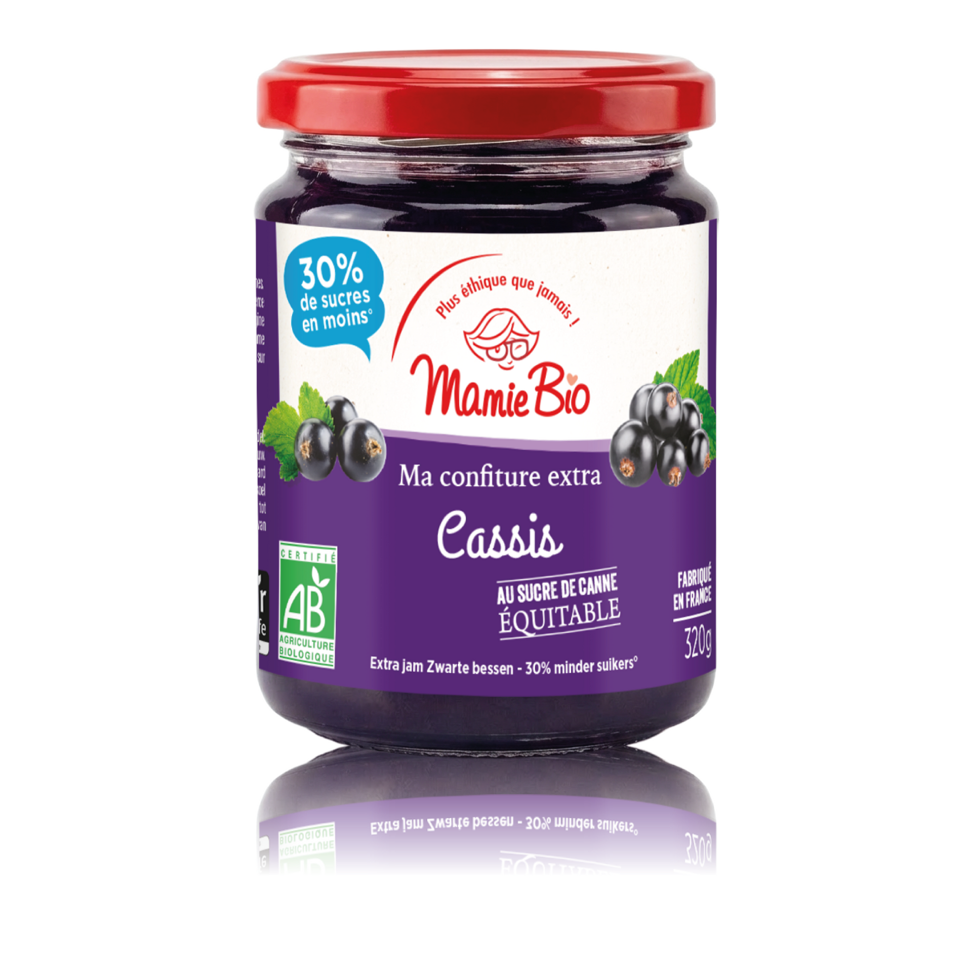 miel cassis, fraises