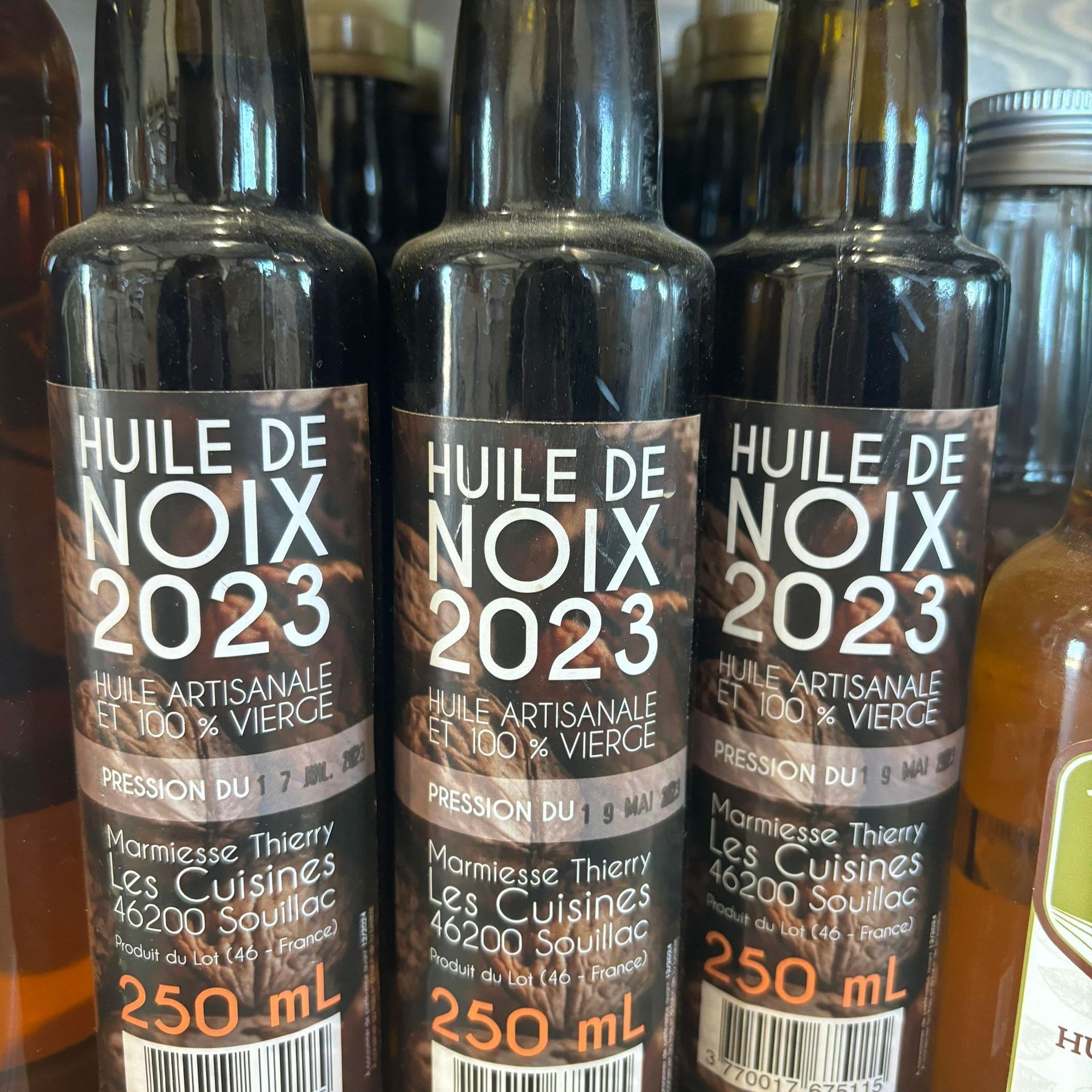 thierry marmiesse huile de noix