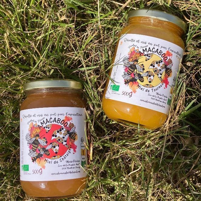 MIEL producteur local tournesol chataignes