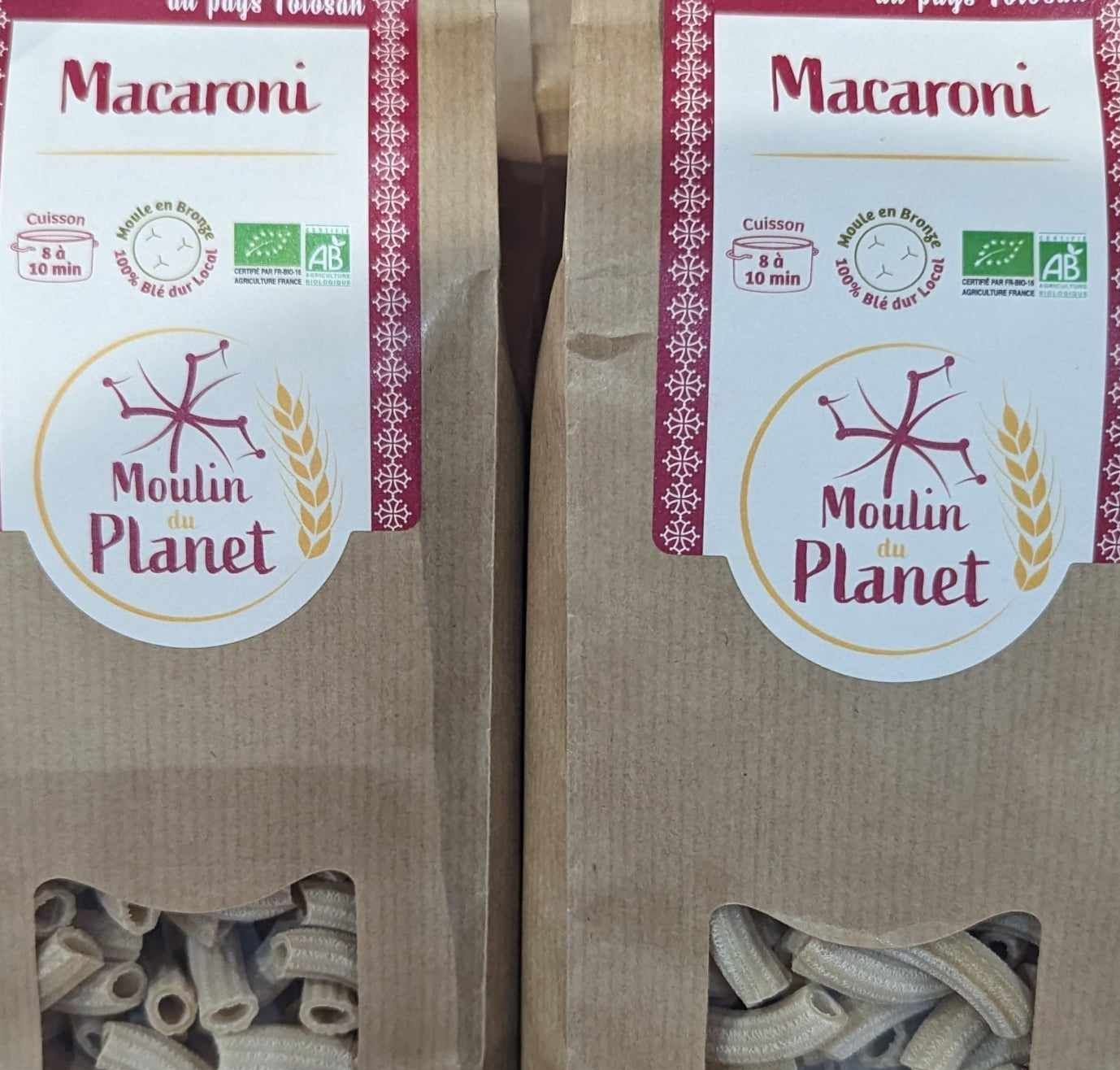 moulin du panet pates bio