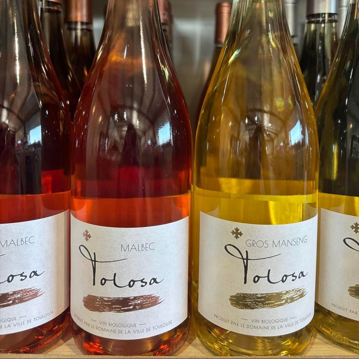 domaine de candie vins rose et blanc