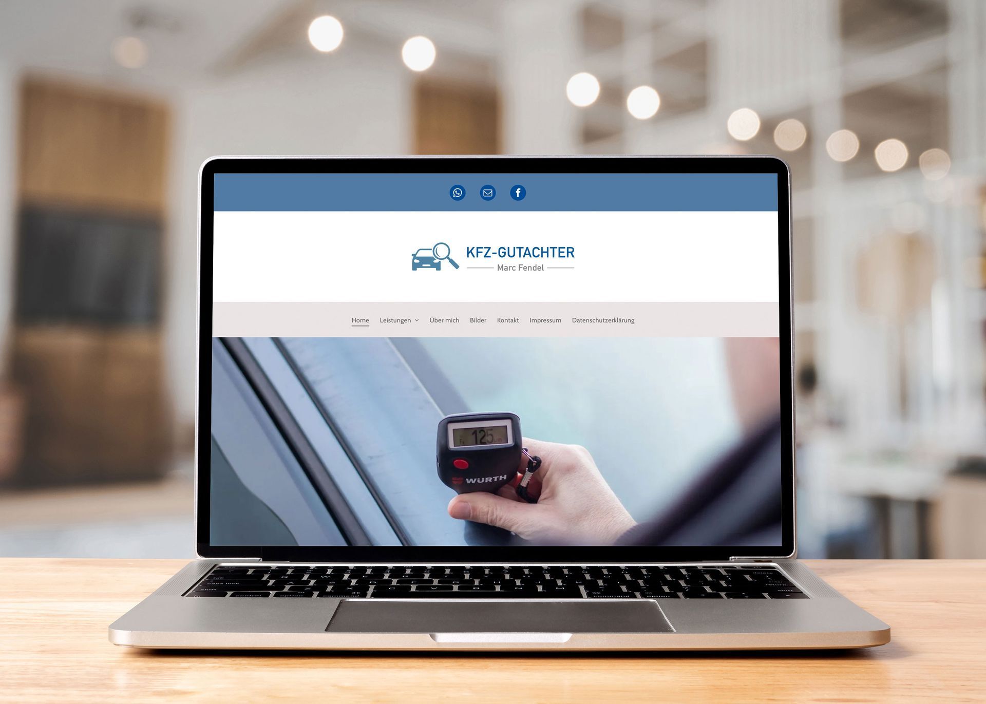 Webdesign | KFZ-Gutachter Marc Fendel