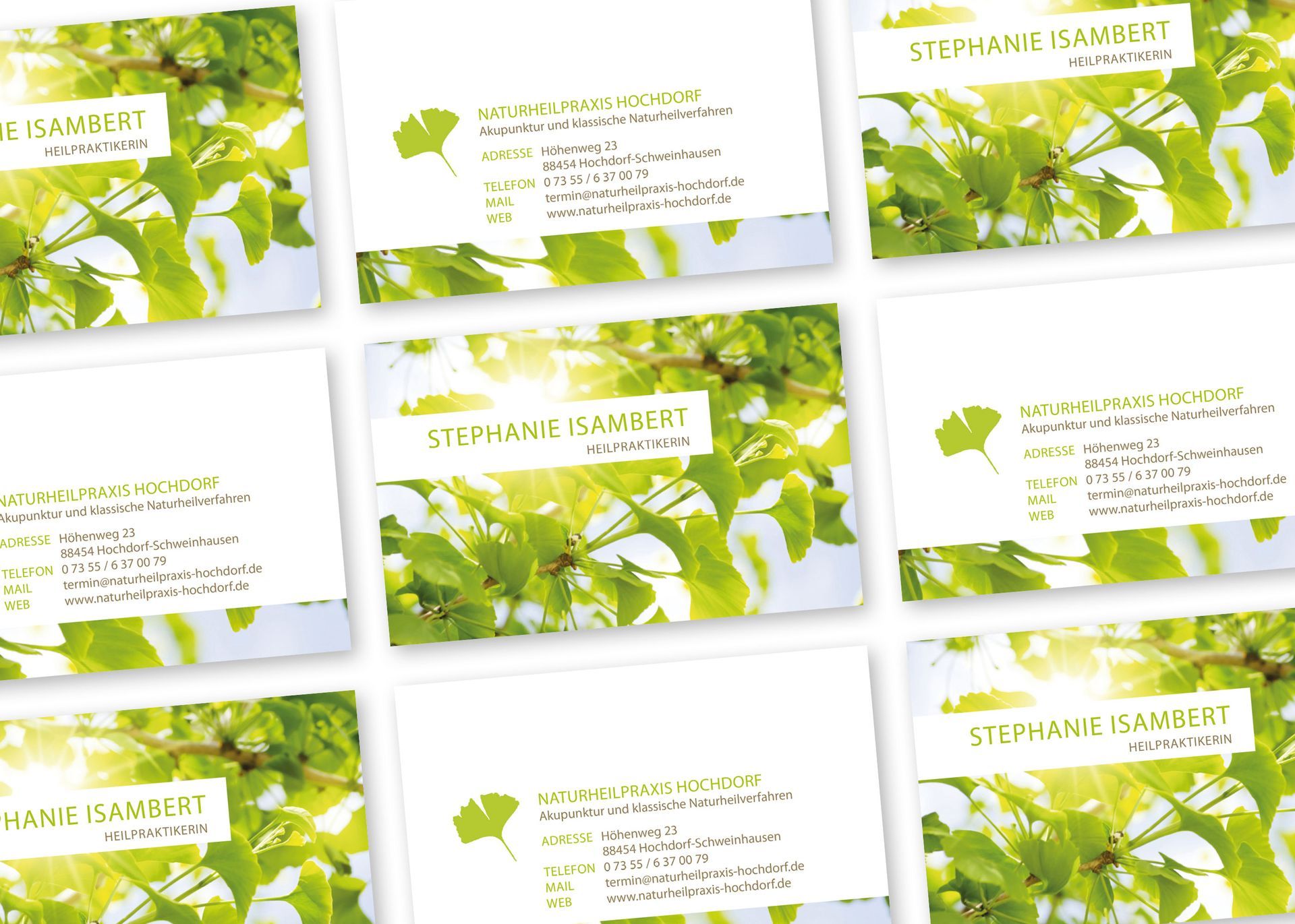 Visitenkarten | Stephanie Isambert