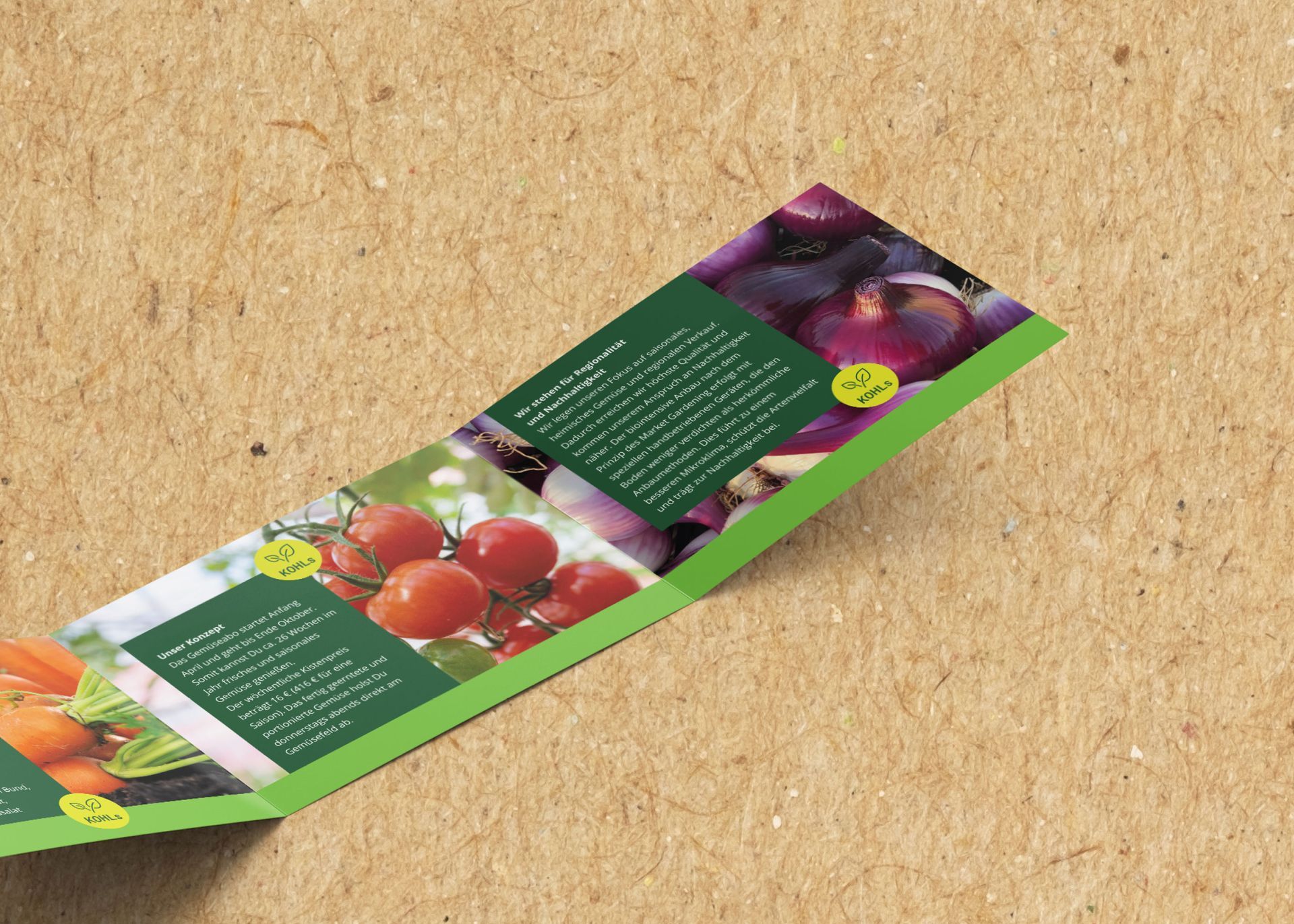 Flyer | KOHLs Gemüsegarten