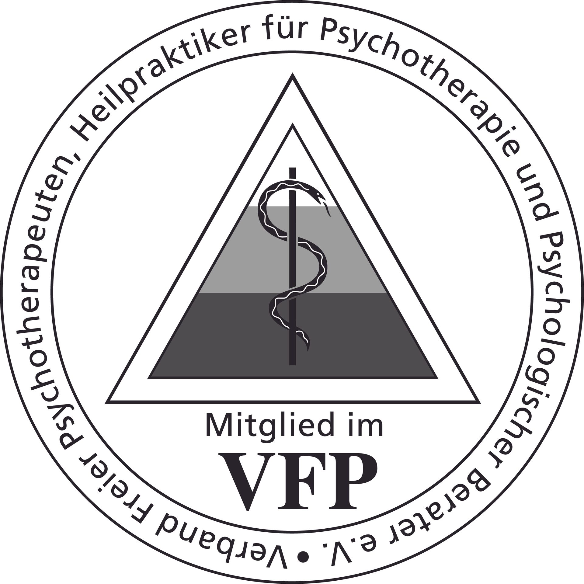 Siegel des Verbands freier Psychotherapeuten (VFP)