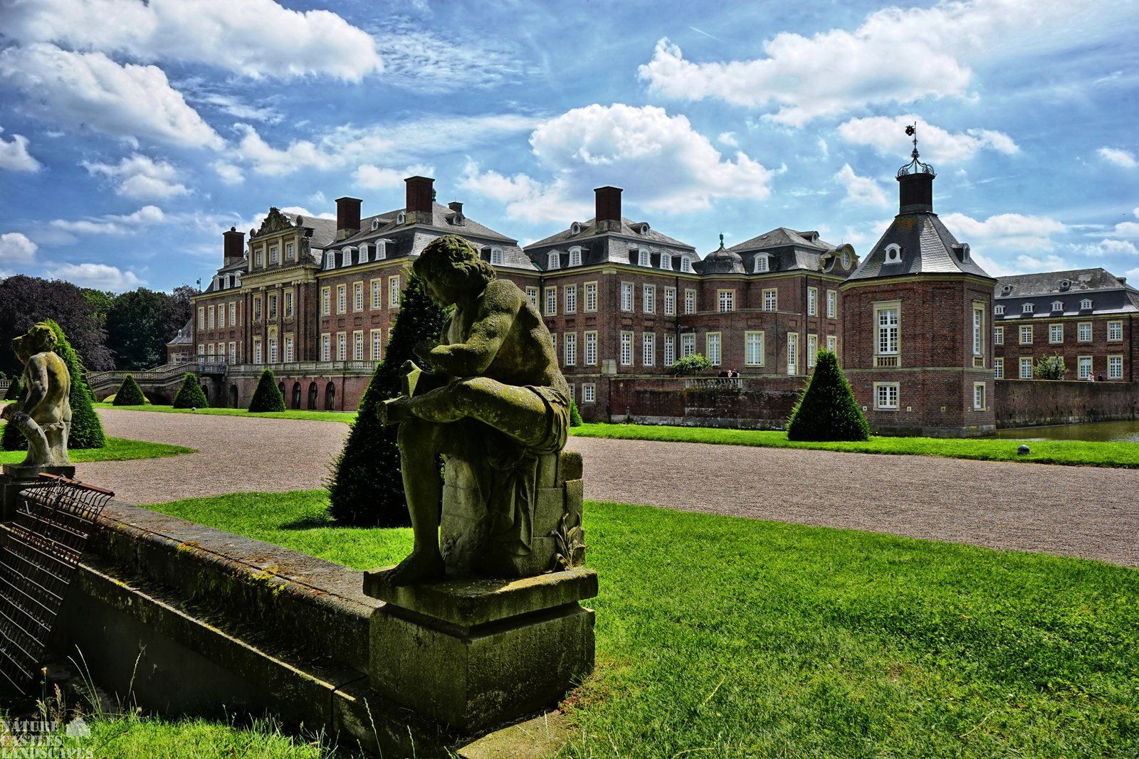 Treppe zum Schloss nordkirchen