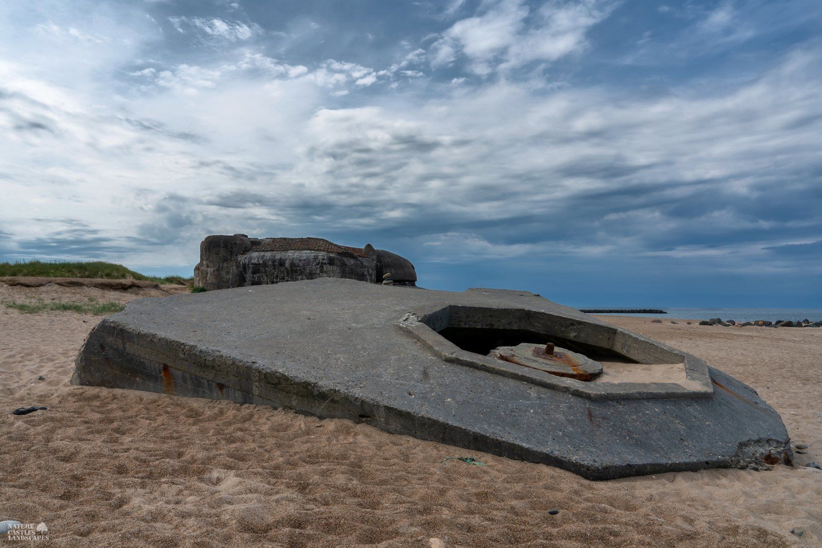 Picture of abandoned bunker in denmark