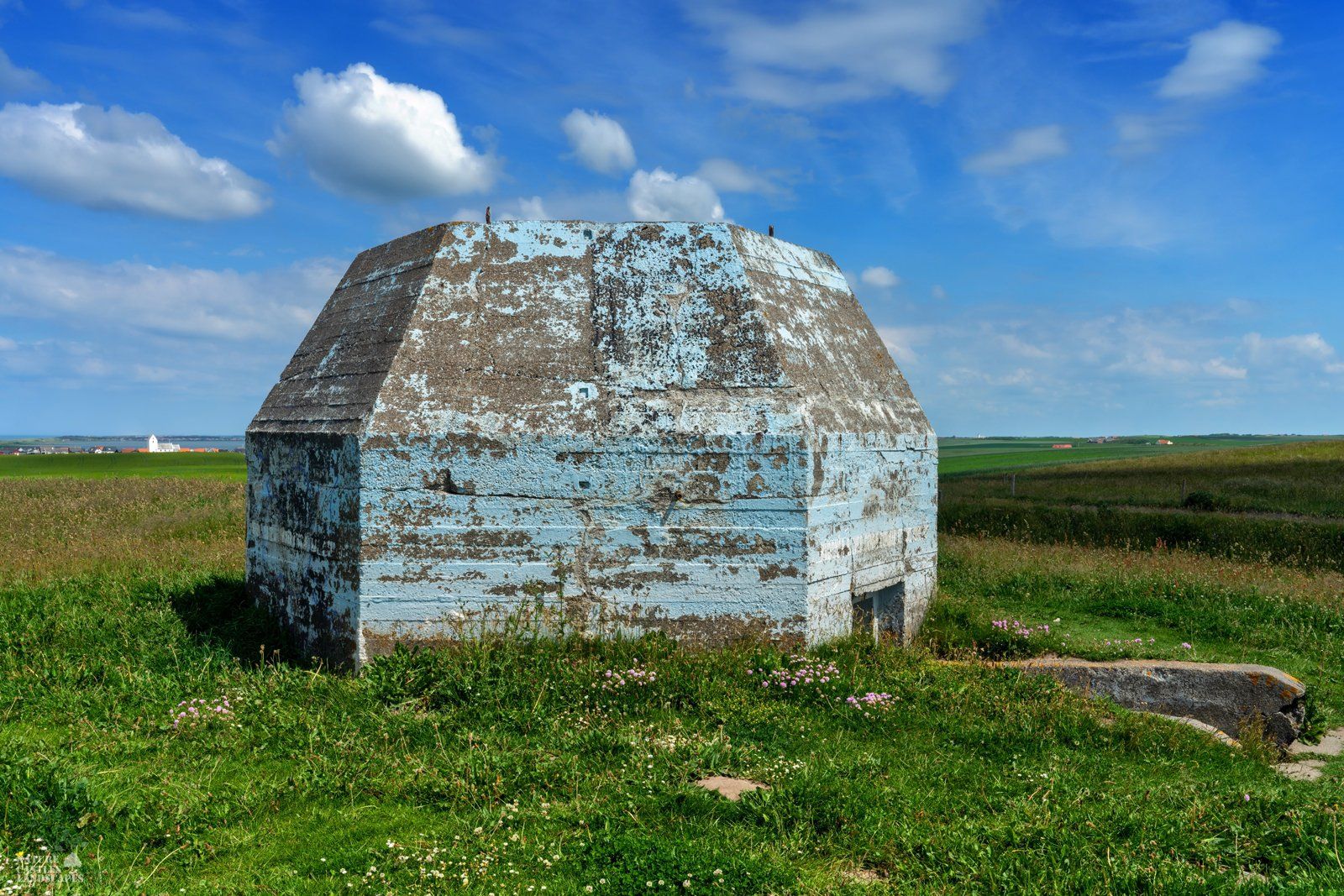 lost place the blue bunker in denmark