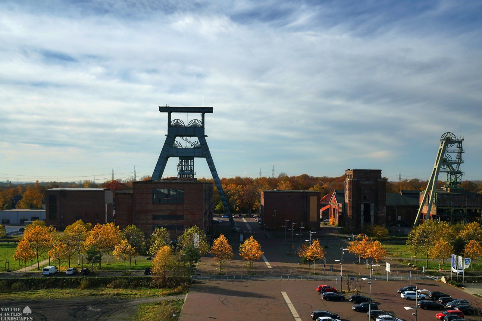 Zeche Ewald picture of the old coalmine ewald