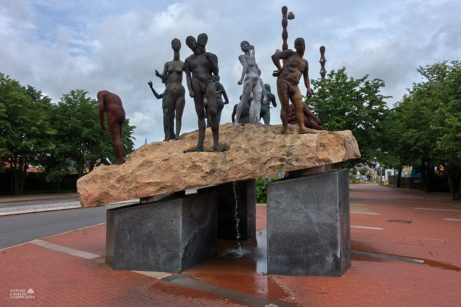 art in Holstebro city of Holstebro in denmark