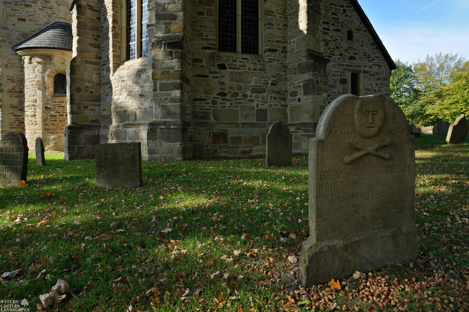 Stiepel Village Church Stiepel historic cementary