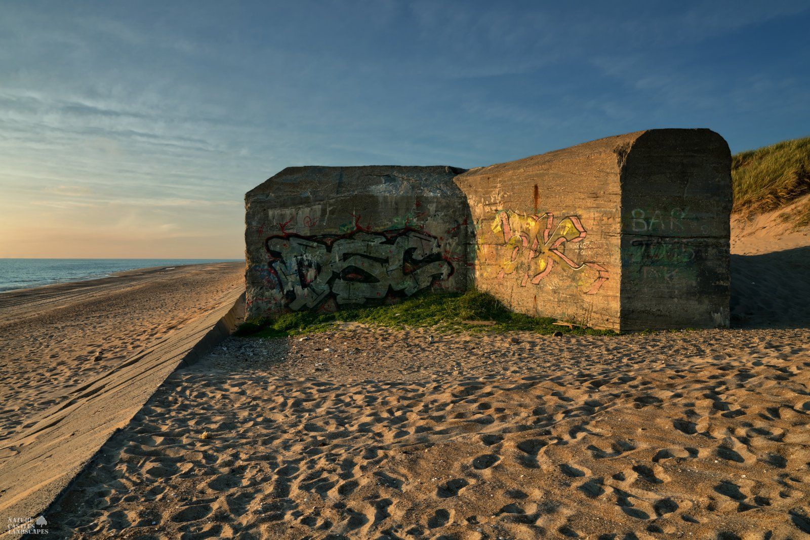 Photo of a bunker in Denmark