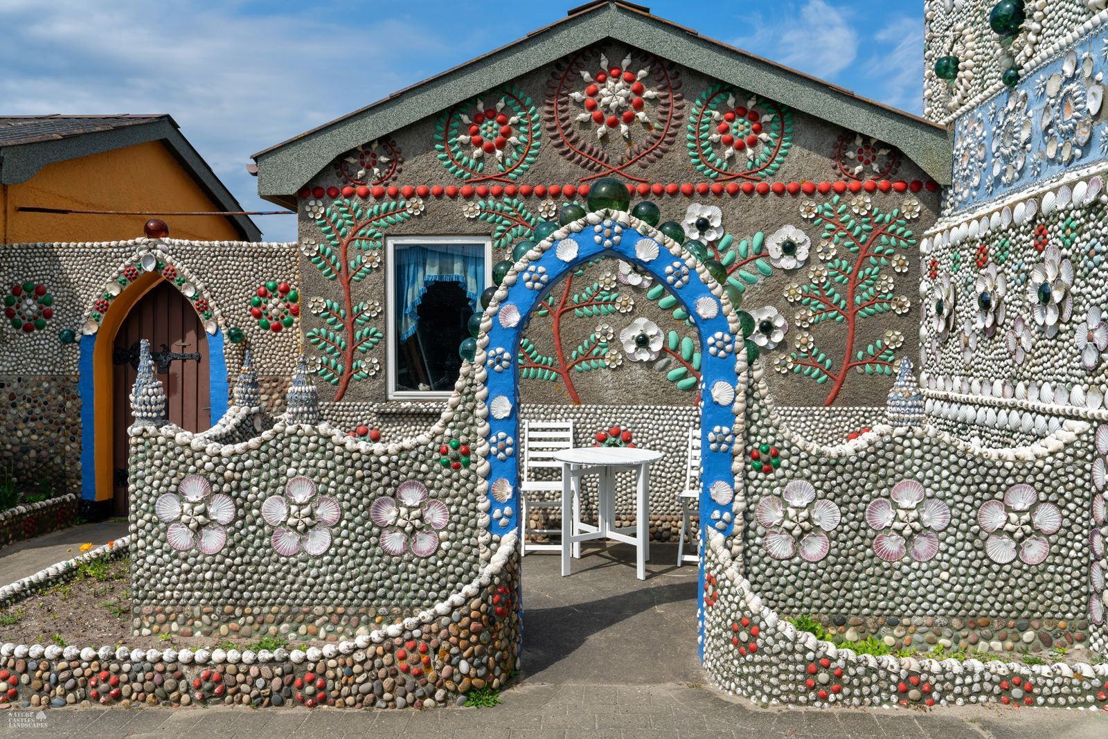 the Sneglehuset in the small fishing village of Thyborøn in Denmark