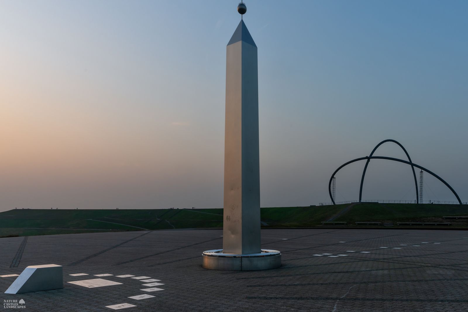 Die Horizontalsonnenuhr auf der halde hoheward in herten