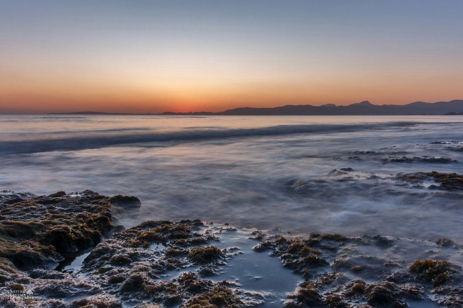 on the small beach in mallorca with neutral density filter picture 10