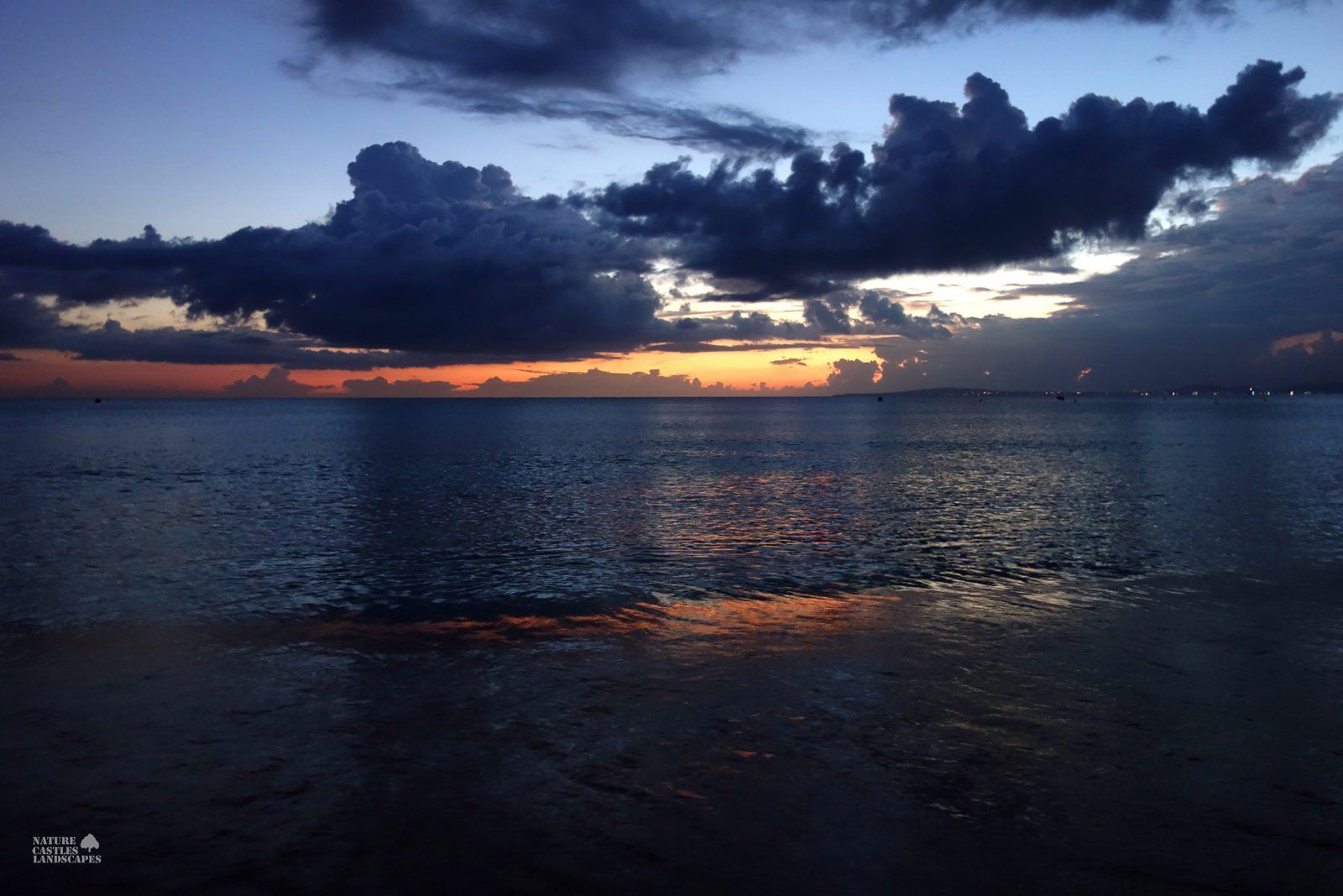 quarry at the beach at mallorca