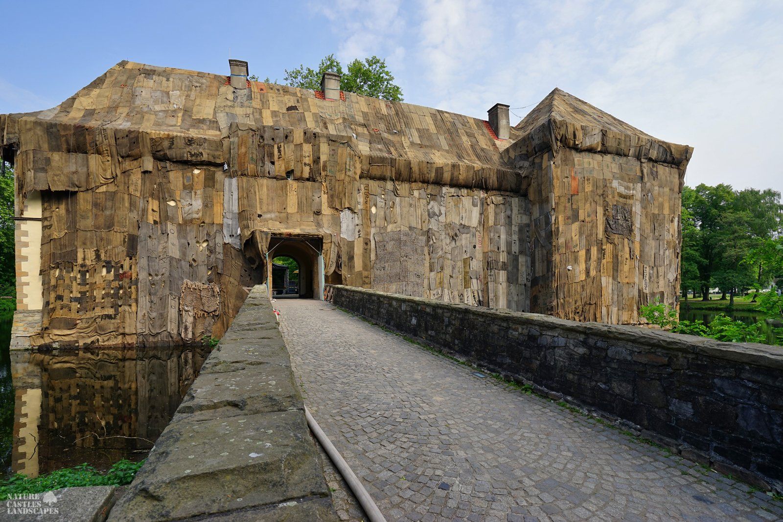 das verhuellte schloss struenkede in herne