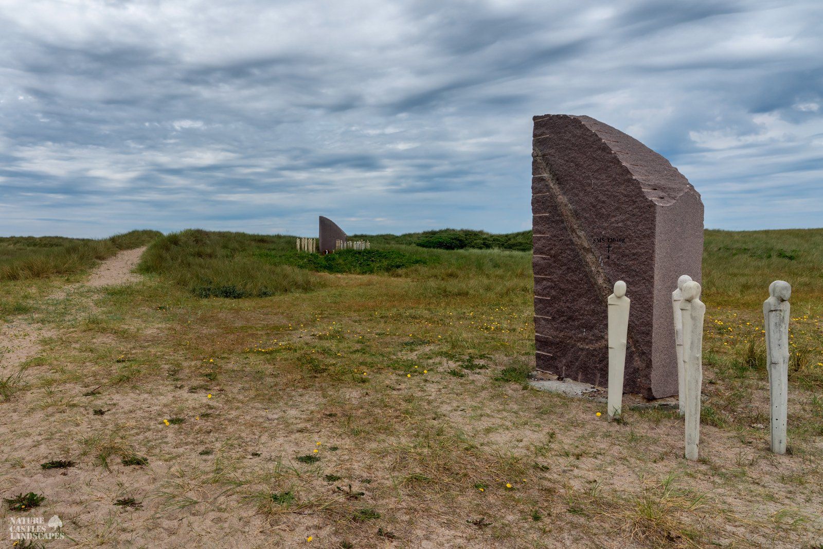 Memorial stone for the sailors killed in the Battle of Jutland