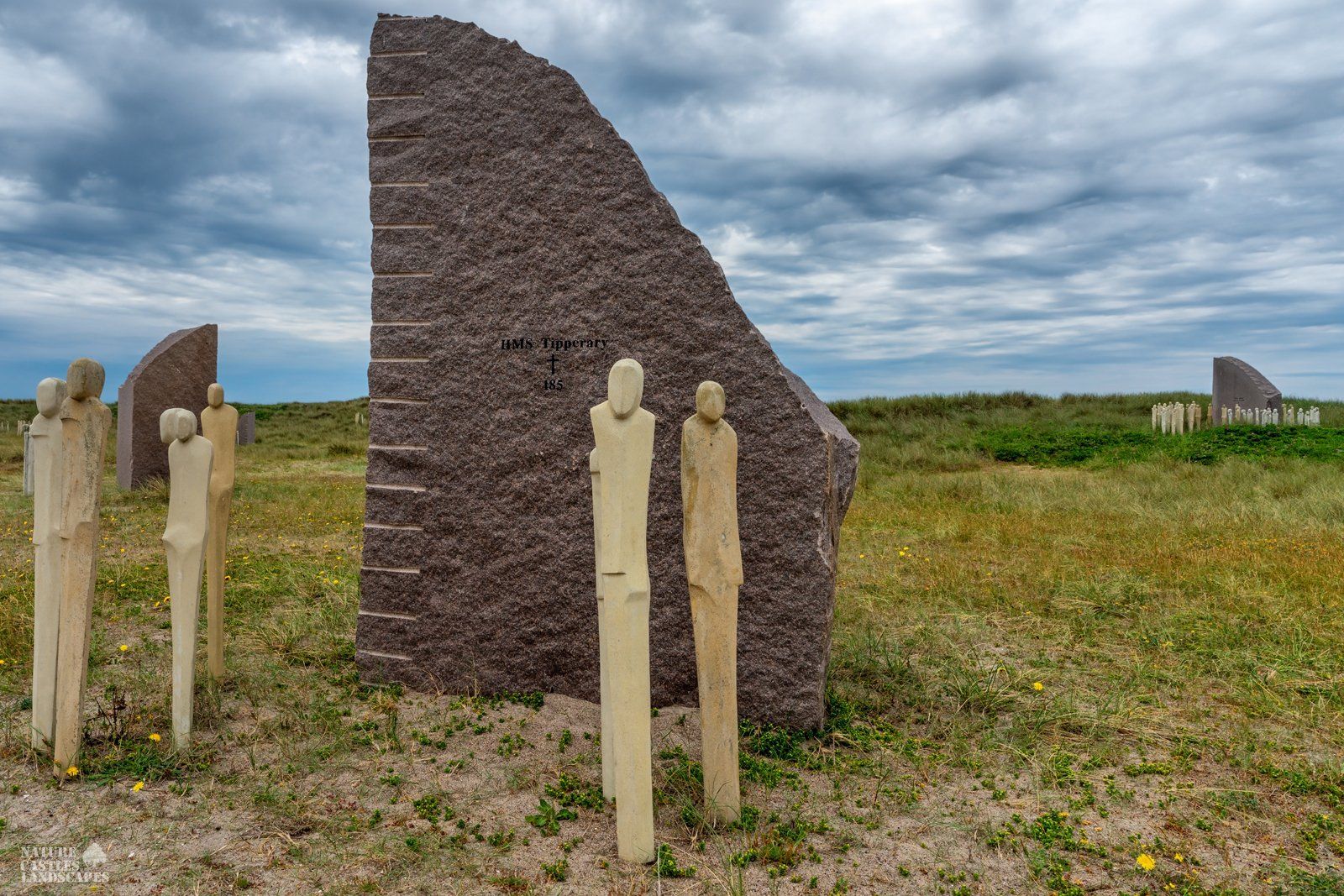 Memorial site of the naval battle for Jutland