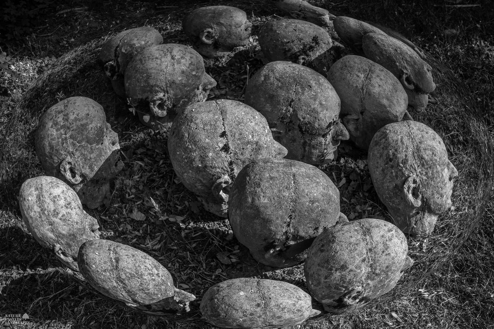 photomanipulation of an art installation