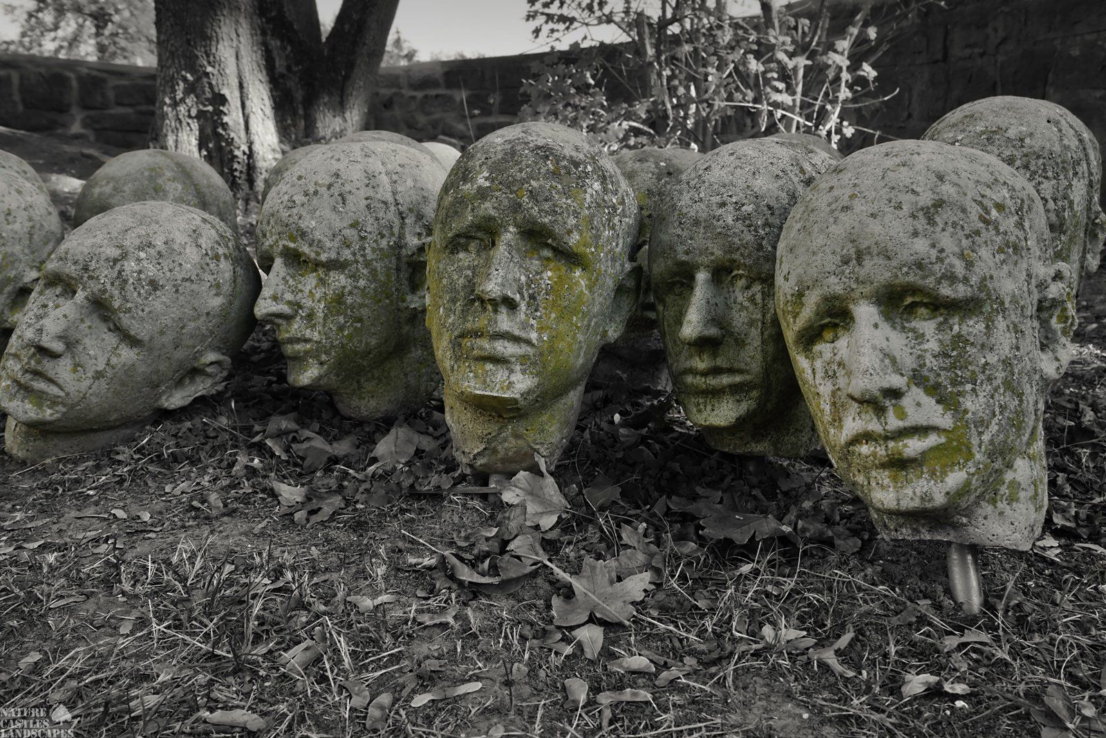 photo editing abandoned places heads