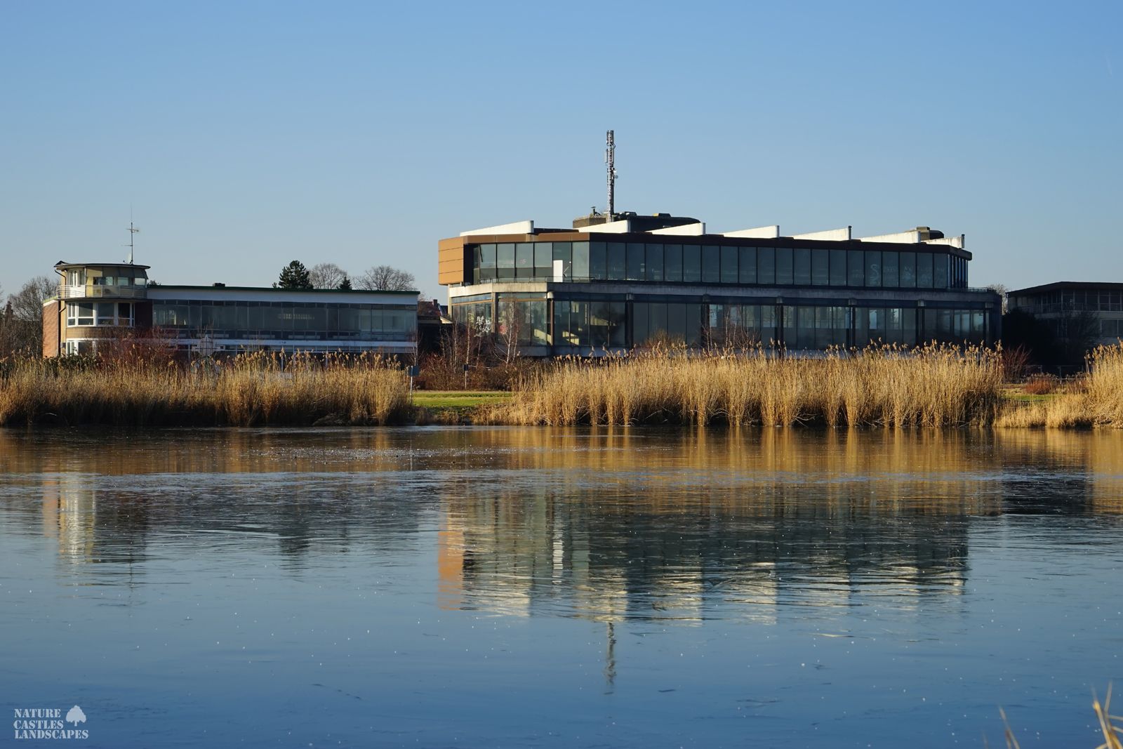 wintertime at the old race track in Recklinghausen