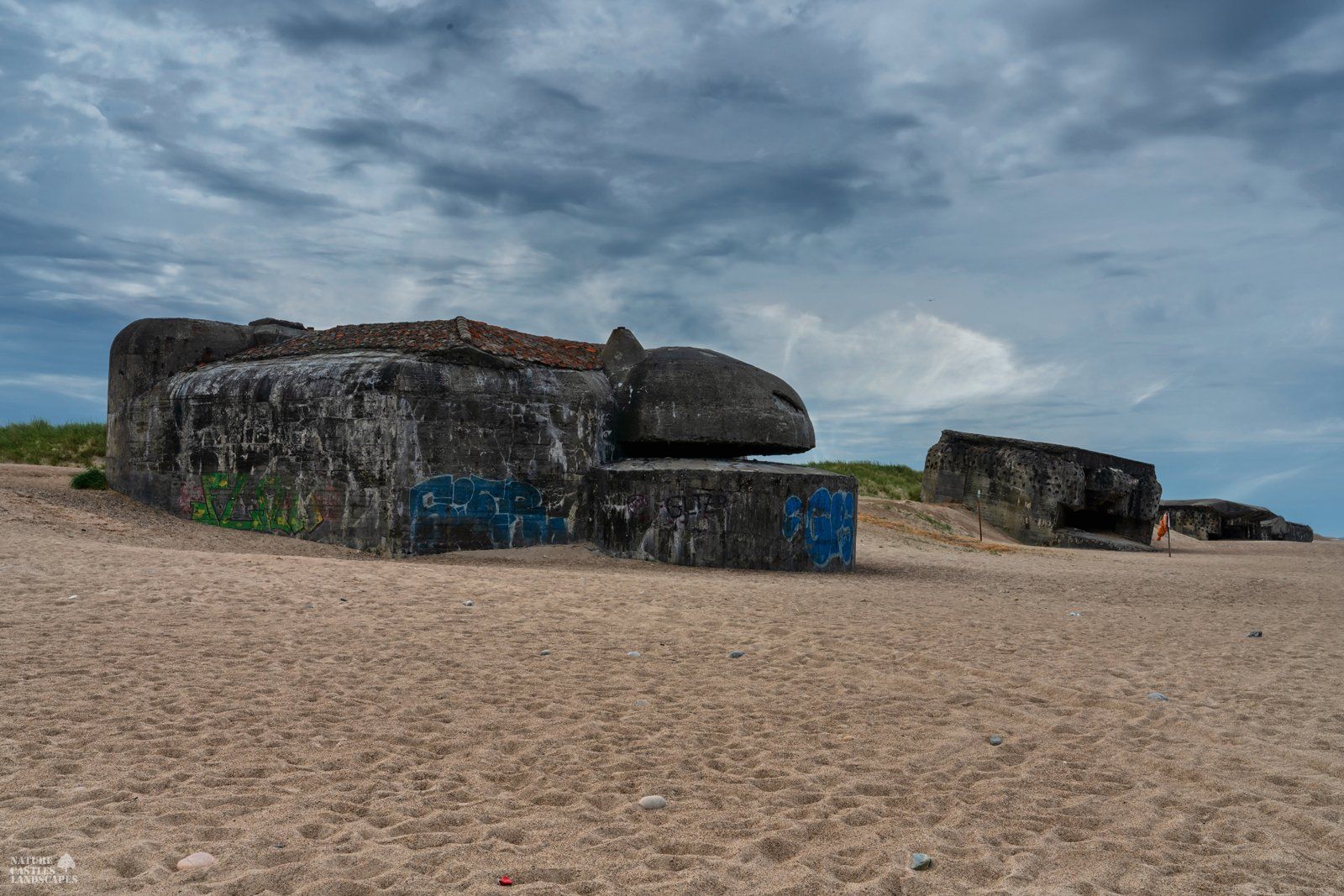 Bunker that looks like a turtle in Denmark