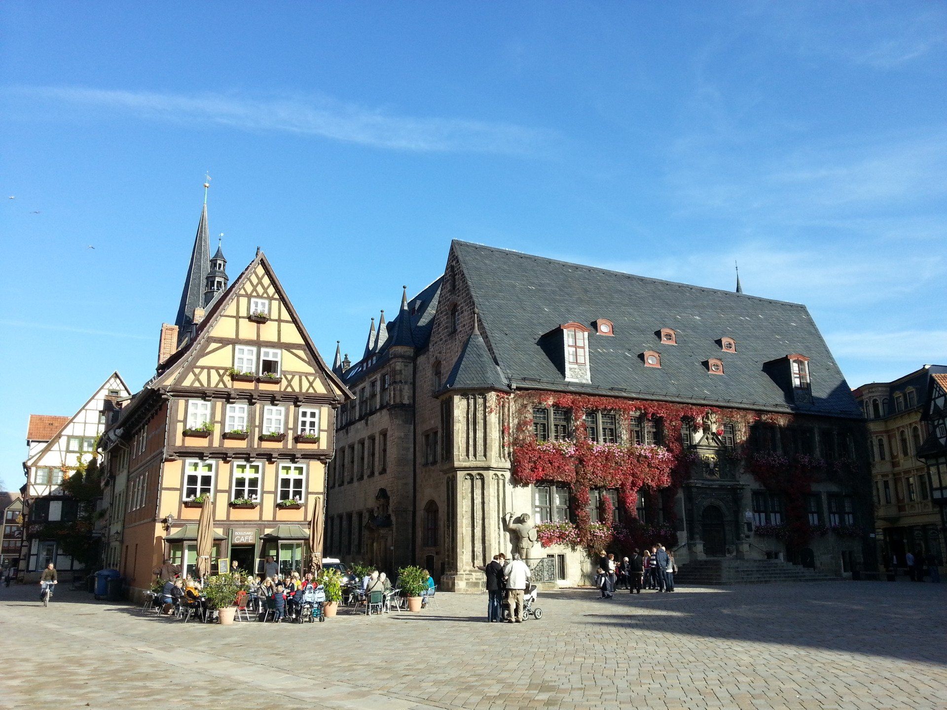 Quedlinburg Rathaus, Tagesfahrt, Busreise, Kulturreise