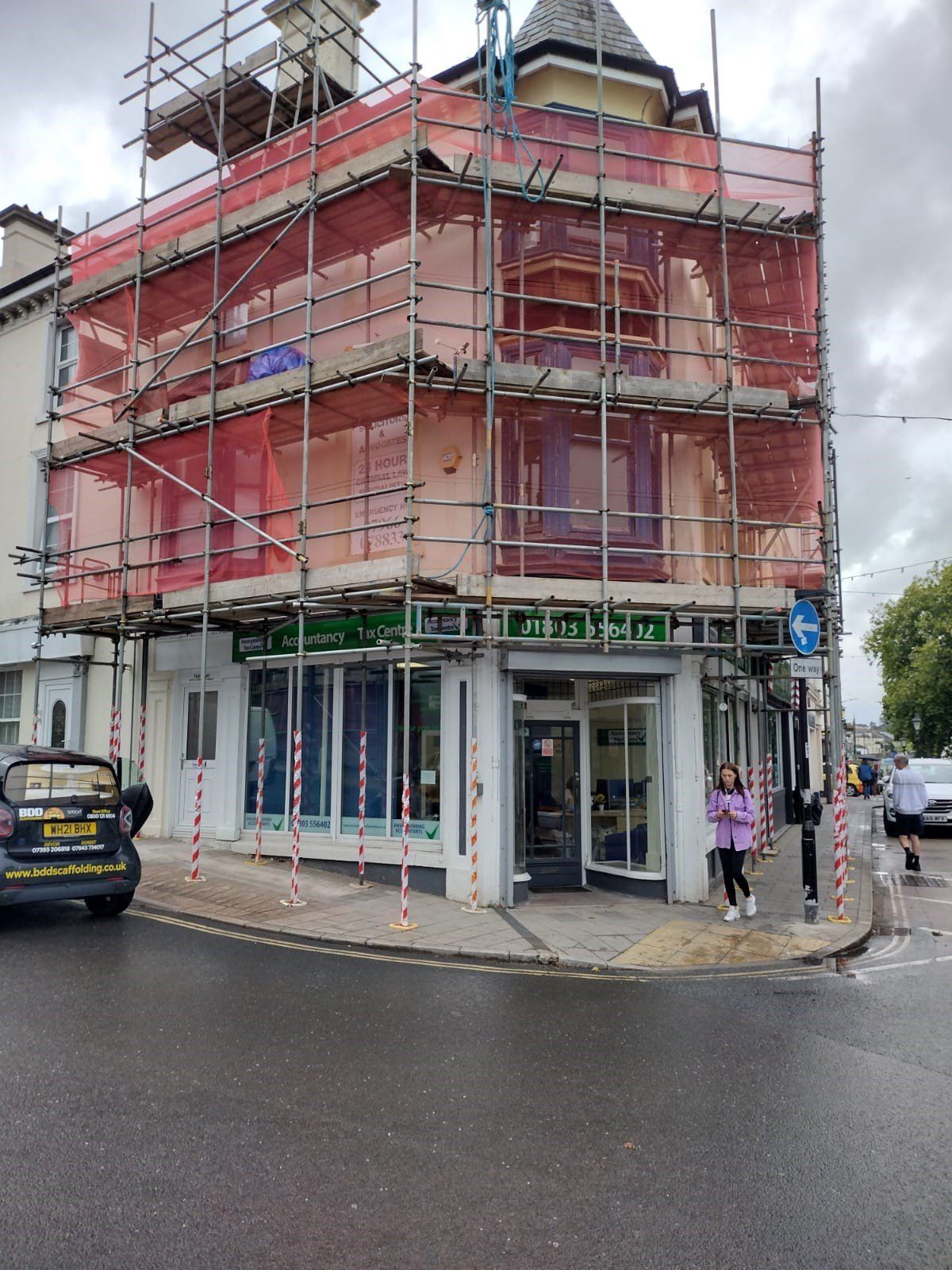 Our scaffolding team Dorset