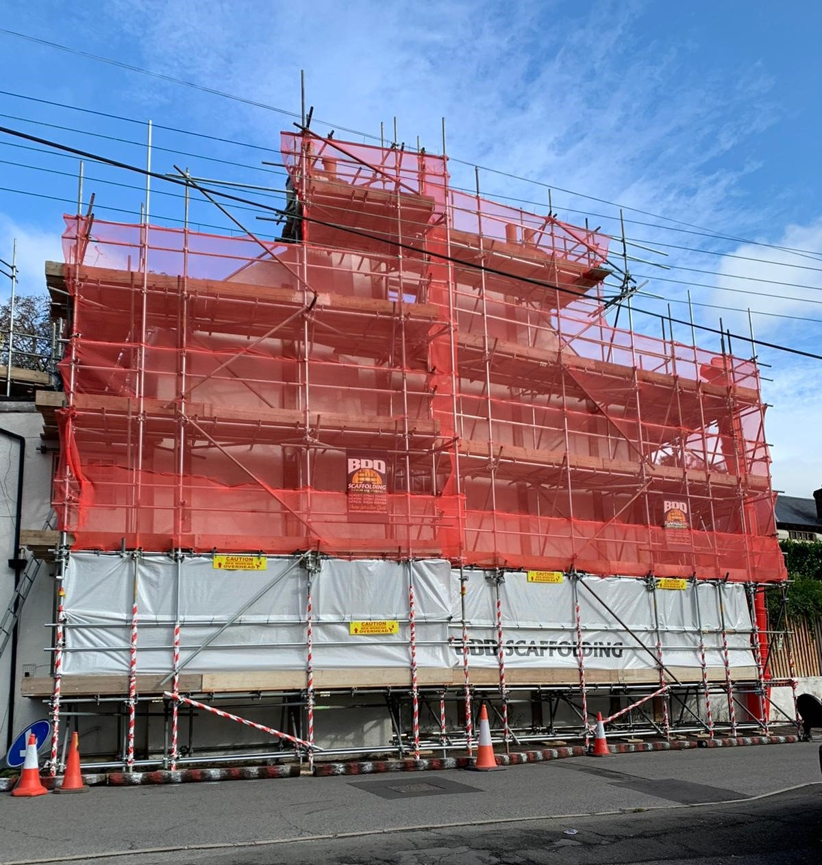 Scaffolding work Devon